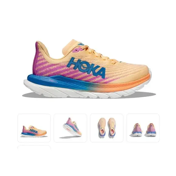 HOKA Mach 5 Women’s 9 Running Shoes PROFLY+ Lightweight Trainer - Picture 3 of 10